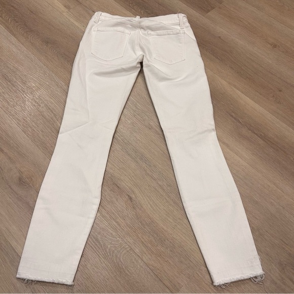 J Brand Jeans Womens Low Rise Cropped Skinny Jean white - Picture 12 of 12